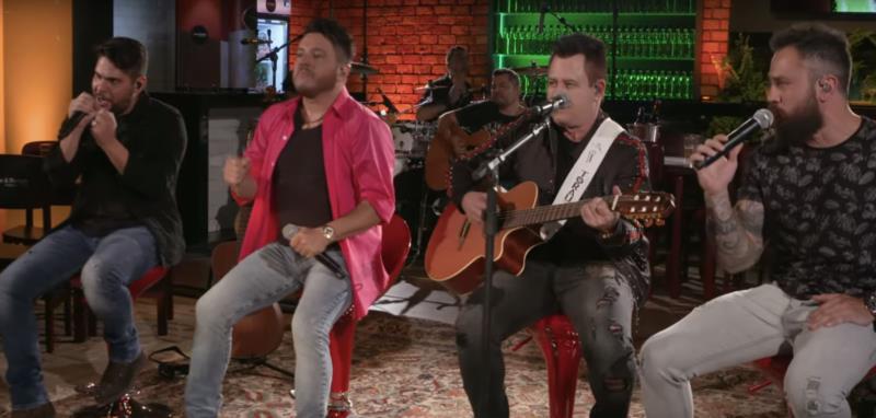 Bruno e Marrone lançam música com Jorge e Mateus! Ouça “Surto de Amor”