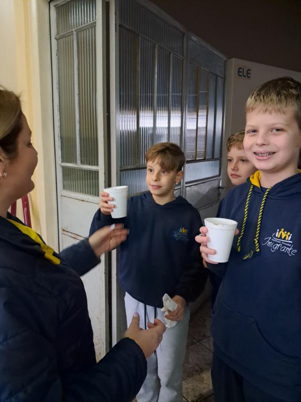 Recepção de volta às aulas