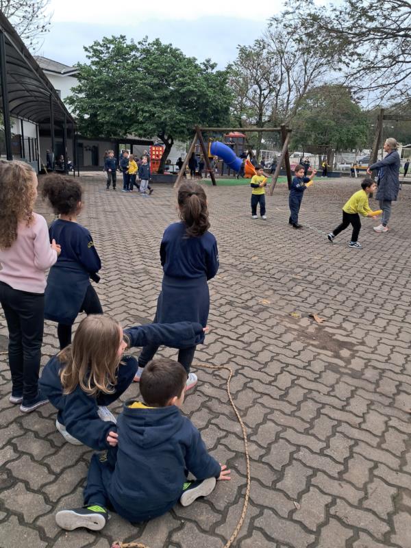 Recepção de volta às aulas