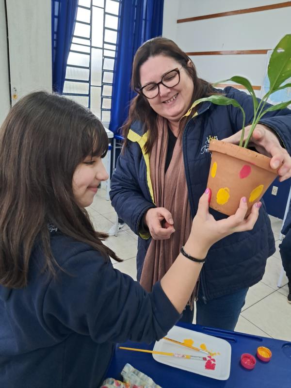 Recepção de volta às aulas