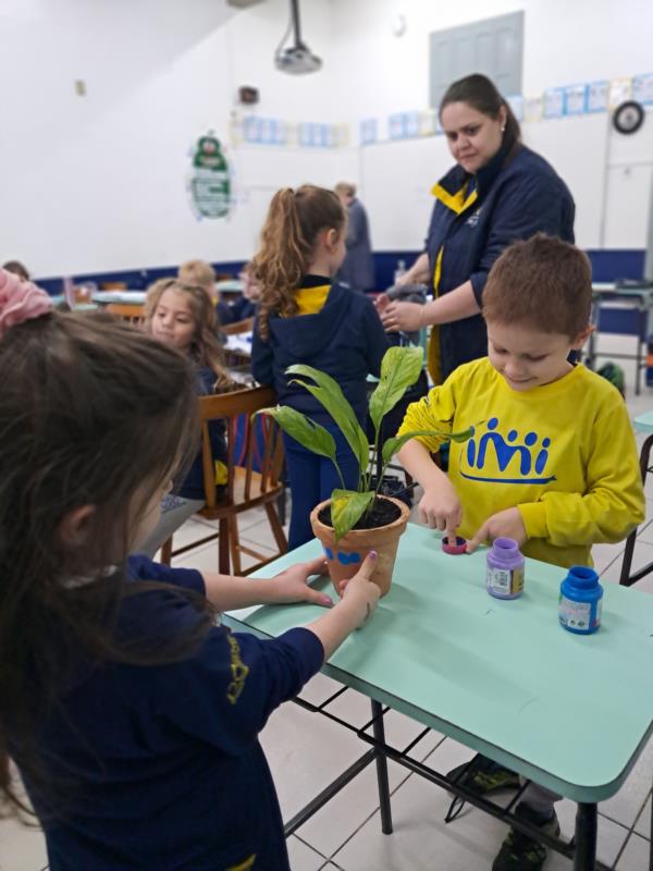 Recepção de volta às aulas