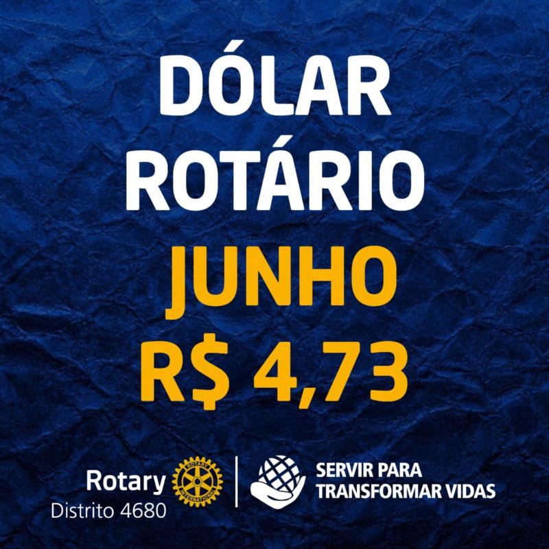 Dólar Rotário Junho