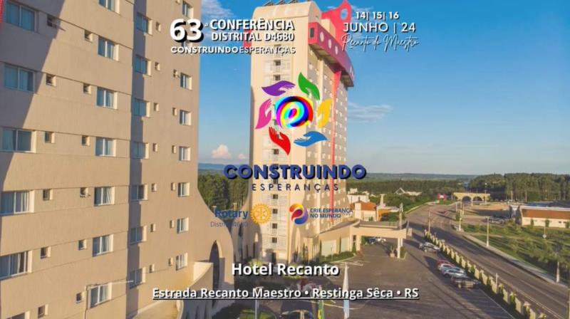 Convite do Governador Distrital para a 63 Conferência de Rotary